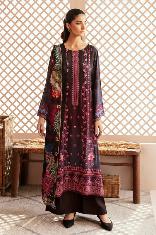 Riwaj by Ramsha J-305 | Printed Viscose Stitched 3-Piece Suit | Zahra Apparel Collection