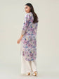 Limelight Printed Embroidered Lawn Stitched Tunic Shirt in Lilac