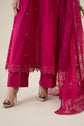 Maria.B. DW-EA25-08 — Embroidered Lawn Stitched 3-Piece Frock Suit in Pink | Eid Collection
