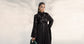 Maria.B. DW-W24-103 | Embroidered Linen Stitched 3-Piece Suit in Black | Zahra Apparel Collection