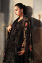 Maria.B. DW-W25-29 — Embroidered Palachi Stitched 3-Piece Suit in Black | Pre-Fall Luxury Pret
