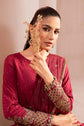 Maria.B. DW-W25-31 — Embroidered Filament Viscose Stitched 3-Piece Shirt & Sharara in Pink