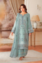 Aangan by Ramsha AA-204 | Embroidered Raw Silk Stitched 3-Piece Suit | Zahra Apparel Collection