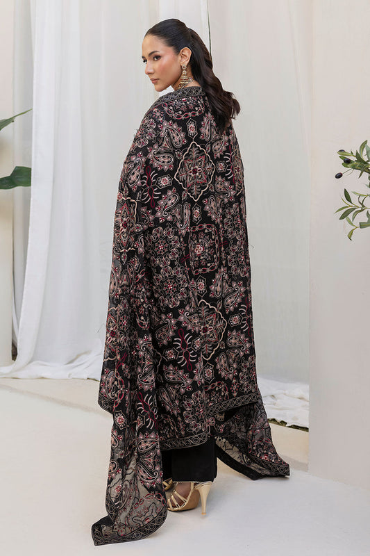 Dastan by Ramsha T-506 | Embroidered Chiffon Stitched 3-Piece Suit | Zahra Apparel Collection
