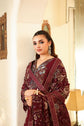 Dastan by Ramsha T-404 | Embroidered Chiffon Stitched 3-Piece Suit | Zahra Apparel Collection