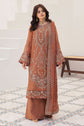 Sonehri by Ramsha BB-307 | Embroidered Chiffon Stitched 3-Piece Suit | Zahra Apparel Collection