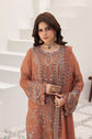 Sonehri by Ramsha BB-307 | Embroidered Chiffon Stitched 3-Piece Suit | Zahra Apparel Collection