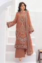 Sonehri by Ramsha BB-307 | Embroidered Chiffon Stitched 3-Piece Suit | Zahra Apparel Collection